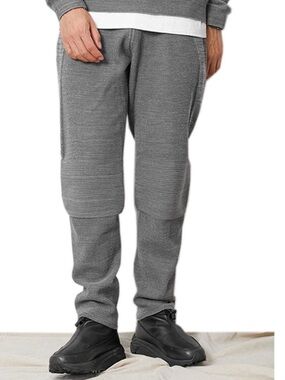 Vibes Gold Men’s  Gray Knit Jogger Pants - Comfortable Everyday Wear